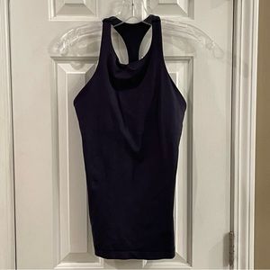 Lululemon Longline Racerback Tank Navy Blue - 6